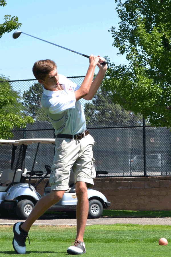 Jesse Davis at Golf Tournament