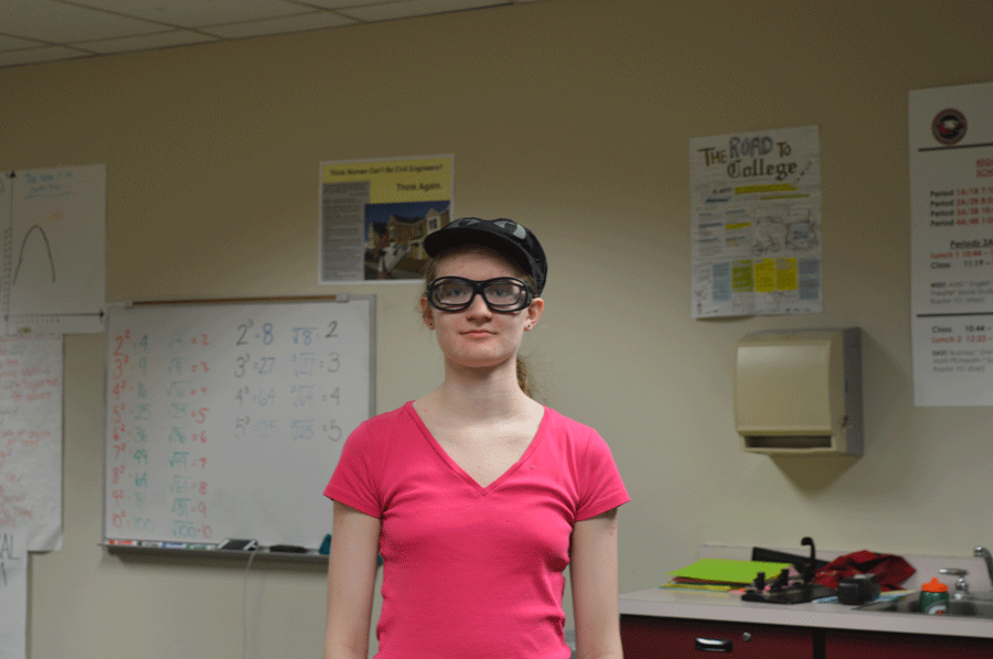 Samantha Burinda, sophomore, joined Robotics because she wanted to build her skills in the scientific field. In the future, she hopes to either pursue programming or electrical engineering. “I like the [Robotics] environment.”