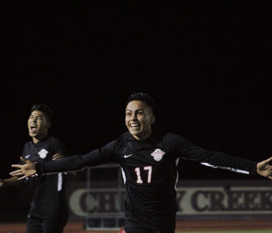 William Rodriquez pictured smiling ear to ear during a soccer game