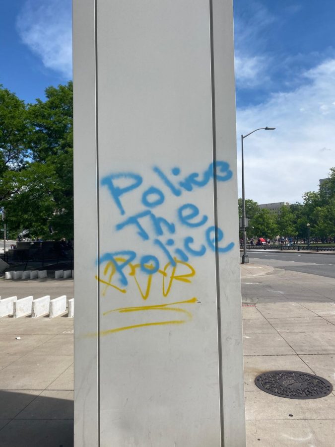 Graffiti in Denver.