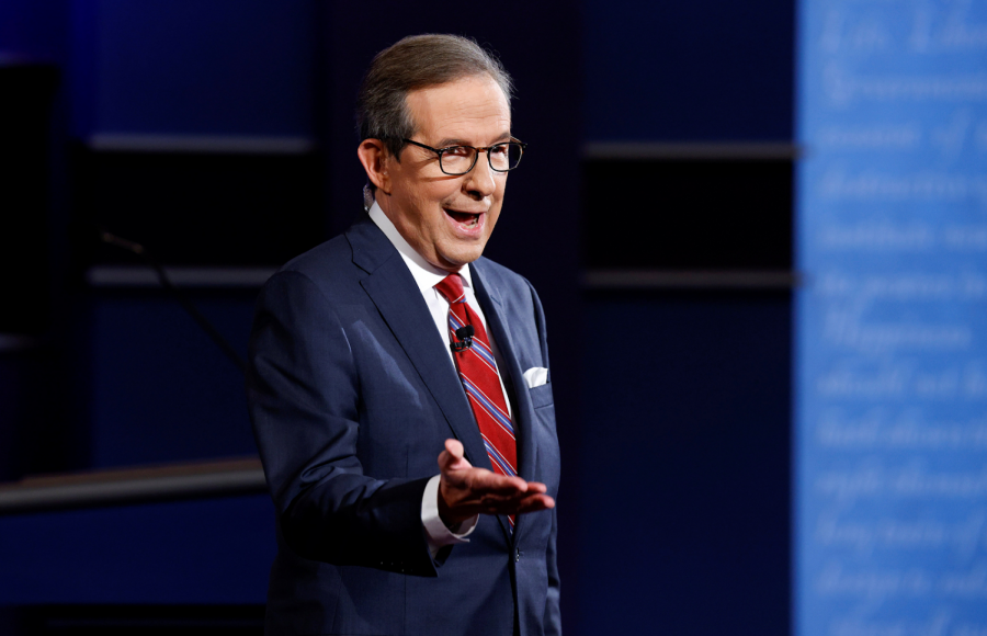 Photo of Chris Wallace, the host of Fox News Sunday and the moderator of the First Presidential Debate on September 29. Image Courtesy of NBC News. 
