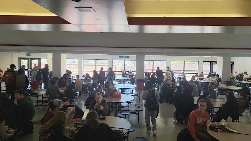 Most fights have been staged in the Eaglecrest cafeteria.