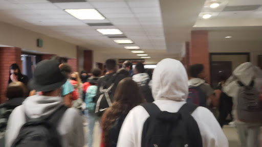 Eaglecrest hallways have been crowded more than usual this year.