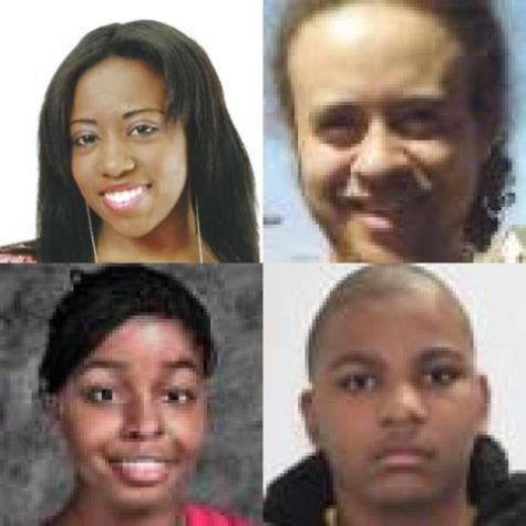 (clockwise from top left) Akia Eggleston, a 26-year-old (DOB 09/06/1994) woman from Baltimore, Maryland, was last seen May 3, 2017; Thomas Cook, a 32-year-old (DOB 10/23/1988) man from Pueblo, was last seen Aug. 14, 2013; Lashaya Stine, a 20-year old (DOB 02/08/2000) woman from Aurora, was last seen Jul. 15, 2016; and Jermaine Williams, a 20-year-old (DOB 01/01/2001) man from Aurora, was last seen Aug. 9, 2020.