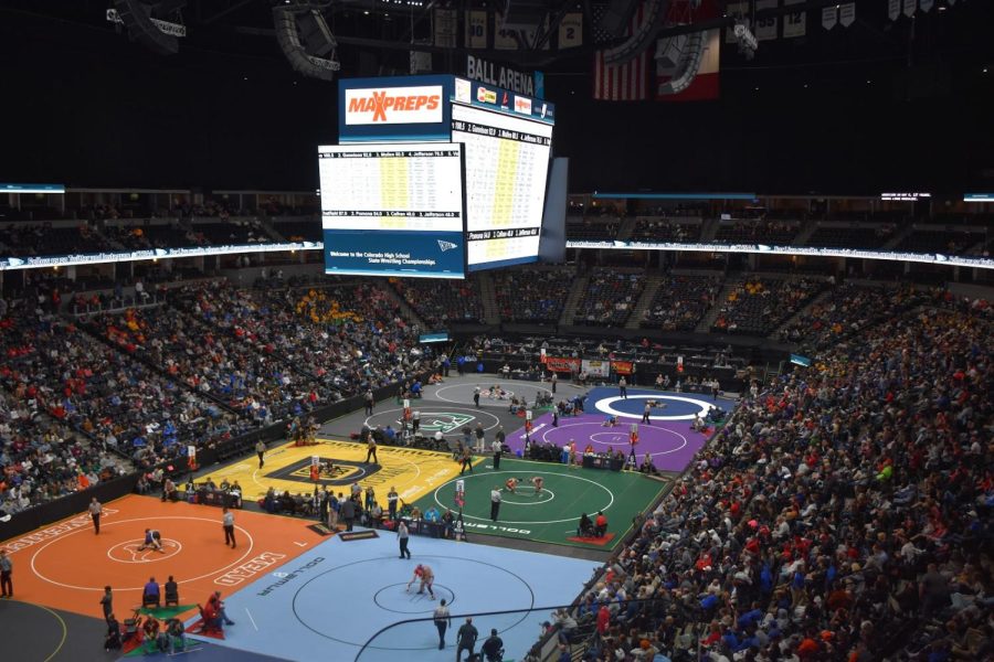 The Ball Arena was full of energy last Saturday, with thousands of spectators coming to watch and support high school wrestlers in Colorado.