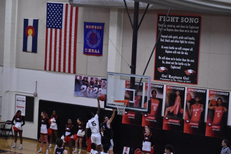 The game ignited with many sparks flying as it started off with very aggressive defense from both sides. What seemed like 5 seconds after the tip-off, junior Joshua Ray had a block that sent the crowd roaring.