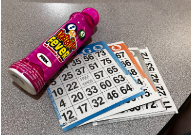 The bingo essentials provided in the 10 dollar Bingo Bundle.