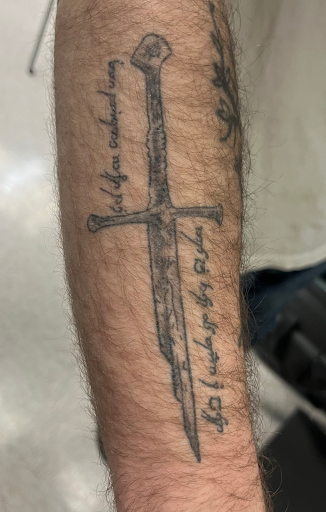 A meaningful tattoo that Trevor and his brother both have.