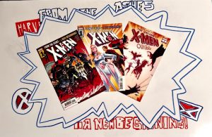 X-Men's three team series' feature Uncanny X-Men, Exceptional X-Men, and just X-Men