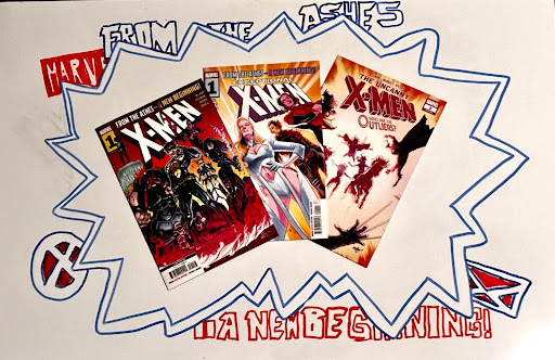 X-Men's three team series' feature Uncanny X-Men, Exceptional X-Men, and just X-Men