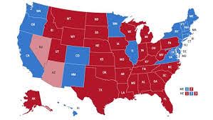 The 2024 presidential election results map. Presented by 9News